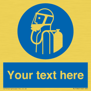 Custom use self contained breathing appliance